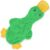 Best Pet Supplies Crinkle Dog Toy for Small, Medium, and Large Breeds, Cute No Stuffing Duck with Soft Squeaker, Fun for Indoor Puppies and Senior Pups, Plush No Mess Chew and Play – Light Green