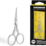 Tweezerman Pet Grooming Scissors, Stainless Steel Rounded Tip Trimming Shears for Dogs and Cats