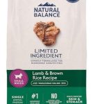 Natural Balance Limited Ingredient Small-Breed Adult Dry Dog Food with Healthy Grains, Lamb & Brown Rice Recipe, 12 Pound (Pack of 1)