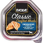 Evolve Pet Food Classic Crafted Meals Chicken Recipe Dog Food, 3.5 Ounce (Pack of 15)